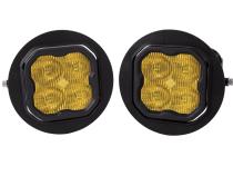 SS3 LED Fog Light Kit for 2005-2011 Toyota Tacoma Yellow SAE Fog Max w/ Backlight Diode Dynamics