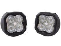 SS3 LED Fog Light Kit for 2015-2021 Chevrolet Colorado White SAE Fog Sport w/ Backlight Diode Dynamics