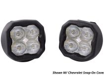 SS3 LED Fog Light Kit for 2008-2009 Pontiac G8 White SAE Fog Max w/ Backlight Diode Dynamics