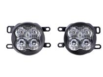 SS3 LED Fog Light Kit for 2010-2013 Lexus GX460, Yellow SAE Fog Pro with Backlight Diode Dynamics