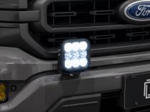 SS5 Bumper LED Pod Light Kit for 2021-2022 Ford F-150, Pro Yellow Combo Diode Dynamics
