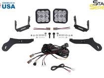 SS5 Bumper LED Pod Light Kit for 2017-2020 Ford Raptor Sport White Driving Diode Dynamics