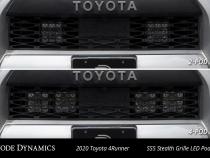 SS5 Stealth Grille LED 2-Pod Kit for 2014-2023 Toyota 4Runner, Sport Yellow Driving Diode Dynamics
