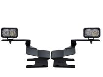 Stage Series Ditch Light Kit for 2017-2022 Ford Super Duty, C2 Pro White Combo Diode Dynamics