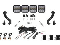 SS5 Grille CrossLink Lightbar Kit for 2019-Present Ram, Sport White Combo Diode Dynamics