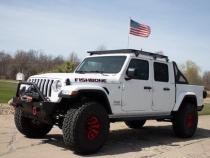 Gladiator Chase Rack W/Molle Panel for 20-Pres Jeep Gladiator Fishbone