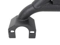 Jeep Wrangler Side Steps 07-18 Wrangler JK 4 Door Steel Black Textured Powdercoat Fishbone Offroad
