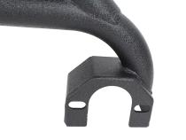 Jeep Wrangler Side Steps 07-18 Wrangler JK 4 Door Steel Black Textured Powdercoat Fishbone Offroad