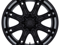 Aluminum Wheels 24X12 Darkstar FC853MB 5 On 114.3/5 On 127 Matte Black/Gloss Black Lip 78.1 Bore -44 Offset Fuel Off Road Wheels