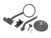 Jeep Classic Round Folding Mirror 07-18 Wrangler JK Rough Country