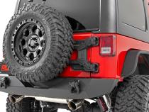 HD Hinged Spare Tire Carrier Kit 07-18 Jeep JK Rough Country