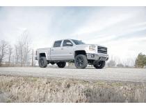 5 Inch Suspension Lift Kit w/N3 Shocks &amp;amp; Struts 14-18 Silverado/Sierra 1500 4WD Aluminum/Stamped Steel Rough Country