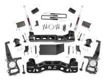 4 Inch Suspension Lift Kit Strut Spacers 09-10 F-150 4WD Rough Country