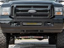 Ford 20 Inch LED Bumper Kit Black Series 05-07 F-250/350 Rough Country