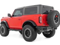 BA2 Running Boards Side Step Bars 2-Door Ford Bronco 21-Up Rough Country