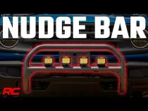 Nudge Bar 20 Inch Black Series Single Row LED 21-Up Ford Bronco 4WD Rough Country