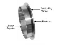 2.25 Inch QR Aluminum V-Band 3 Pc Set 1C 1M 1F PPE Diesel