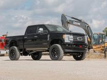 6 Inch Ford 4-Link Suspension Lift Kit w/Front Drive Shaft 17-19 F-250 4WD Diesel w/o Overloads Rough Country