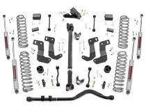 3.5 Inch Jeep Suspension Lift Kit Premium N3 Shocks Stage 2 Coils &amp;amp; Control Arm Drop 18-20 Wrangler JL-2 Door Rough Country