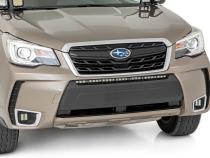 Subaru 30 Inch LED Bumper Kit (14-18 Forester Black Series w/ Cool White DRL) Rough Country