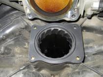 Throttle Body Spacer 1 Inch 04-12 Ford F-150/F-250/F-350/Expedition/Mark LT Black Volant