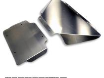 16-18 Silverado Stock Bumper Skid Plate Deletes OEM Tow Hooks With Oil Pan Skid SDHQ Offroad