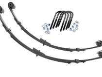 Rear Leaf Springs Military Wrap 4 Inch Lift Pair 87-95 Jeep Wrangler YJ Rough Country