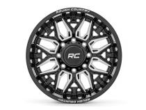 86 Series Wheel One-Piece Gloss Black 20x10 6x5.5 -25mm Rough Country