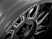 86 Series Wheel One-Piece Gloss Black 20x10 6x5.5 -25mm Rough Country
