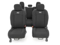 Seat Covers Front and Rear w/ Cup Holder 20-Up Jeep Gladiator JT Rough Country