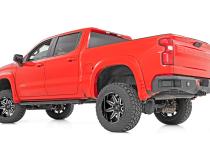 91 Series Milled One-Piece Gloss Black 20x12 8x180 -44mm Rough Country