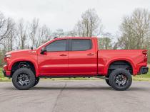 91 Series Milled One-Piece Gloss Black 20x12 8x180 -44mm Rough Country