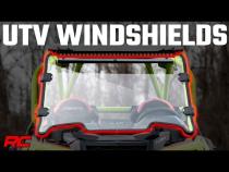 Polaris Scratch Resistant Full Windshield 20-21 Polaris RZR PRO XP Rough Country