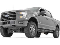 AL2 Drop Steps Crew Cab 19-21 Ford F-150/Super Duty 2WD/4WD Rough Country