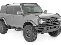 AL2 Drop Steps 4-Door Ford Bronco 4WD (21-23) Rough Country