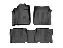 Floor Mats Front and Rear CrewMax Toyota Tundra 2WD/4WD (2007-2011) Rough Country