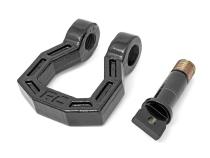 Forged D-Ring Set Black Pair Rough Country
