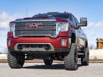 GMC Tow Hook to Shackle Conversion kit w/ D-Rings and Rubber Isolators 2020 2500 HD Rough Country