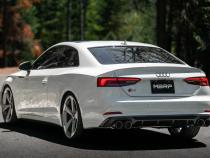 T304 Stainless Steel 2.5 Inch Resonator Back Dual Rear Quad Tips 18-Up Audi S5 Coupe/S4 Sedan MBRP