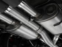 2024-up Acura Integra Type-S 2.0L 3 Inch Cat-Back Exhaust System, Armor Pro T304 Stainless Steel Triple Center Outlet with Carbon Fiber Tips, Active Exhaust, MBRP