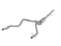 2.5 Inch Cat Back Exhaust System For 19-Up Silverado/Sierra 1500 5.3L and 2022 Silverado LTD/ Sierra Limited 5.3L Dual Rear 304 Stainless Steel MBRP