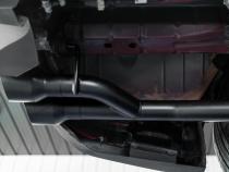 2018-23 Ford Mustang GT 5.0L T304 Stainless Steel 2.5 Inch Axle-Back with Quad Carbon Fiber Tips MBRP