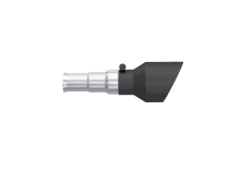 2019-2024 Ram 1500 5.7L Hemi Black Exhaust Tips, Armor BLK 5 Inch OD Dual Wall Angle Cut, Sold In Pairs MBRP