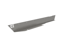 1997-2006 Jeep Wrangler TJ Rock Sliders No Tube Bare Steel GateKeeper Off-Road